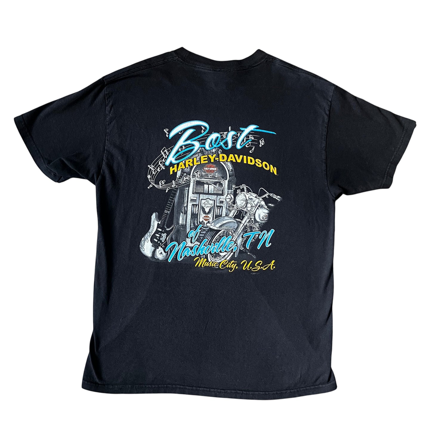 Harley Davidson Nashville Muisc City Tee (L)