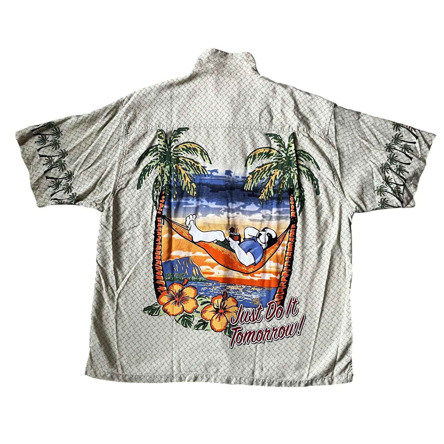 Vintage Bad Dogs Button Up (L)