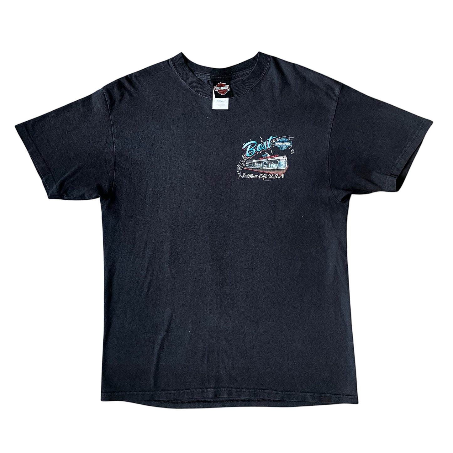 Harley Davidson Nashville Muisc City Tee (L)
