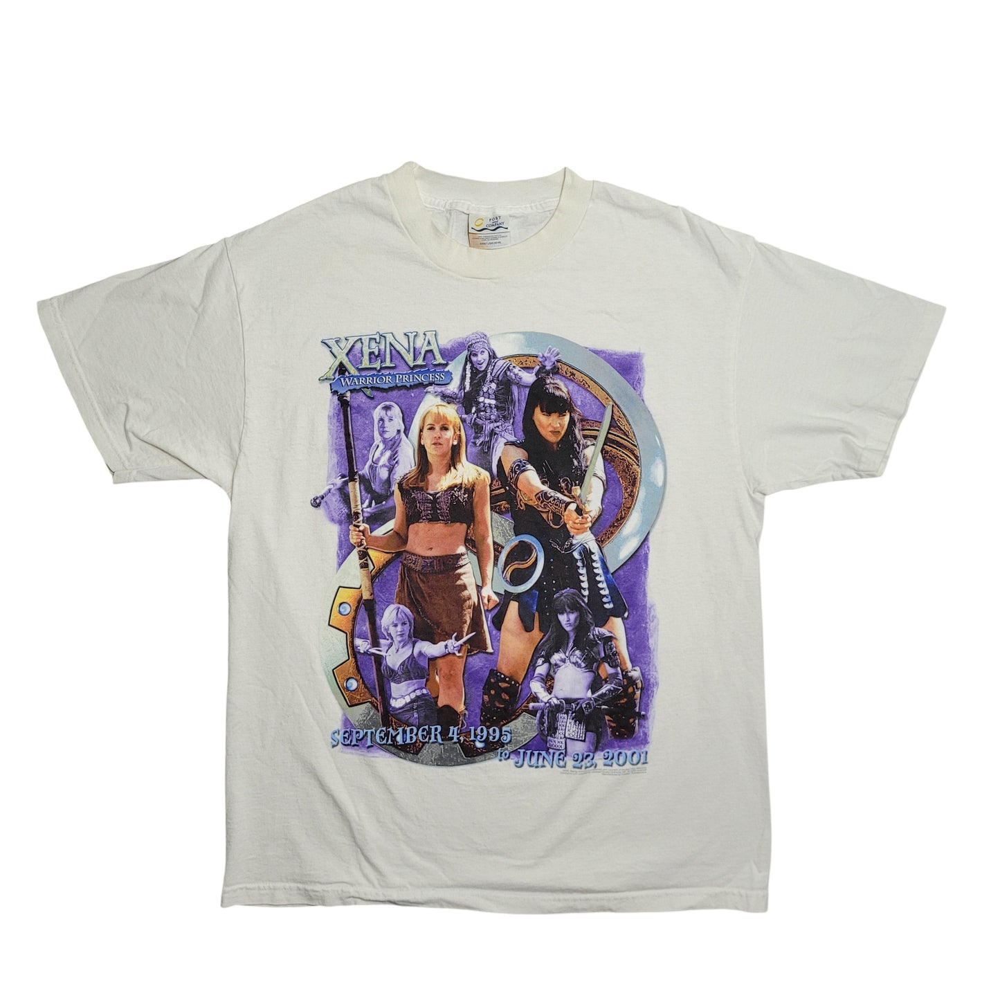 Vintage 2001 Xena Warrior Princess Tee